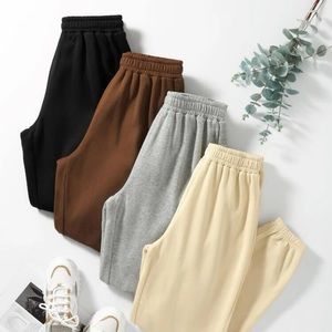 5 Set of Sweatpants Thermal Lined